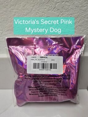 Victoria's Secret PINK Mystery Plush Dog New & Sealed
